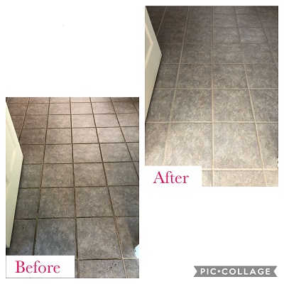 orangeburg sc tile and grout cleaning photo before and after
